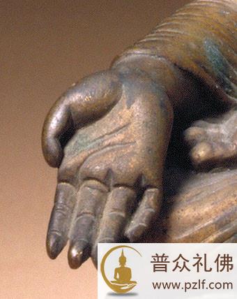 佛像常见手印图解之与愿印
