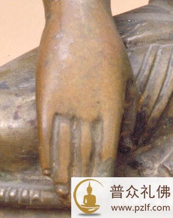 佛像常见手印图解之降魔印