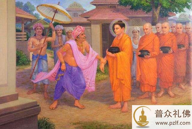 为何佛陀要穿着破损袈裟进城乞食?